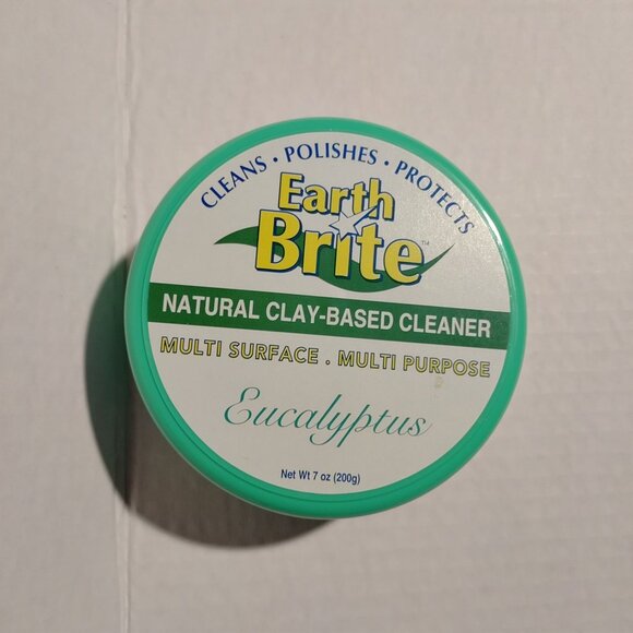 Earth Brite Natural Clay-Based Cleaner Eucalyptus 7 Oz-CLEANERS- SET OF 3-NEW - Picture 3 of 8